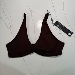 YoungLA Brown Bikini Top - L